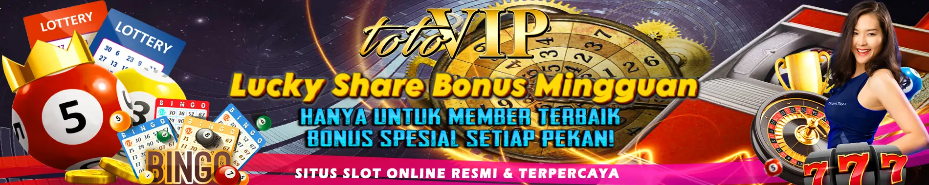 Lucky Share Bonus Mingguan